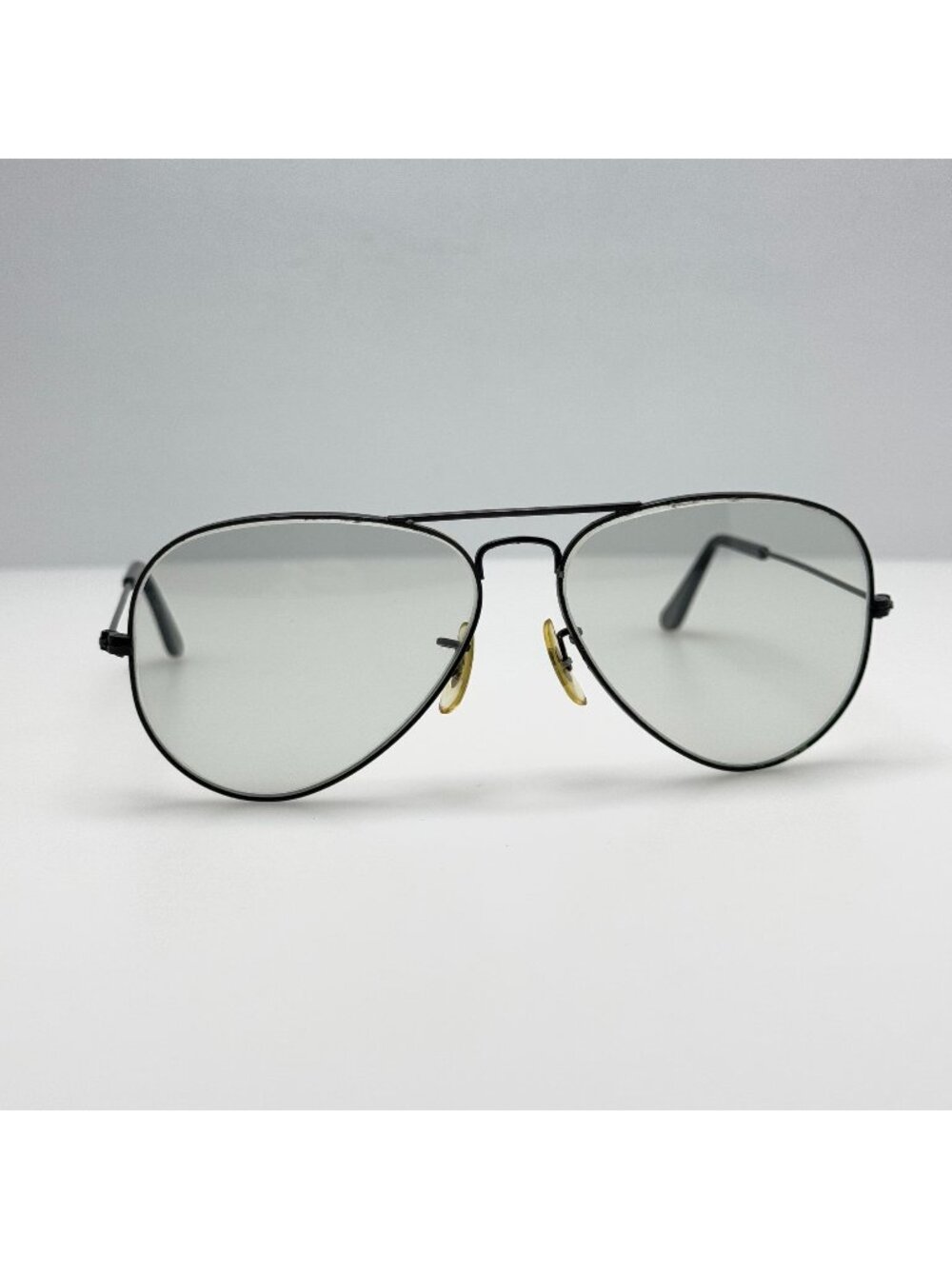Ray Ban Eyeglasses Eye Glasses Frames Aviator Bausch & Lomb Black 58-14